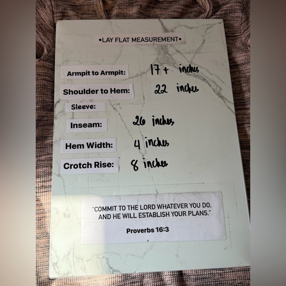 Bobbie Brooks Thermal Pink Grey Long Sleeve Top Pants Pajama Set Women M stretch - Picture 9 of 9